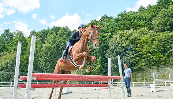 料金について | 障害馬術のレッスンは月ヶ瀬乗馬クラブ